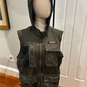 Red Jacket Kids Olive Hooded Vest